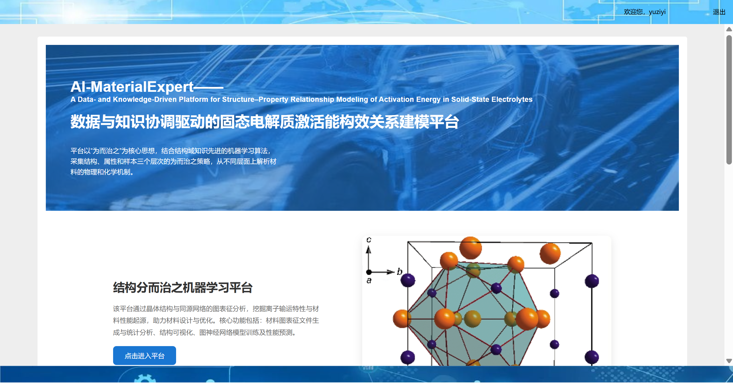 固态电解质机器学习平台图片